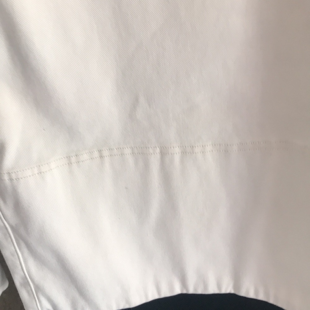 Spanx Wide-Leg Cream Crop Pants - Picture 5 of 7